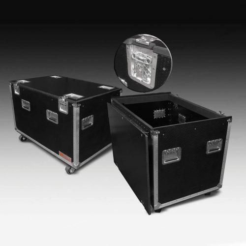Encore A&S Cases has engineered a series of truck pack trunks, known in the industry as “Cadillac cases.