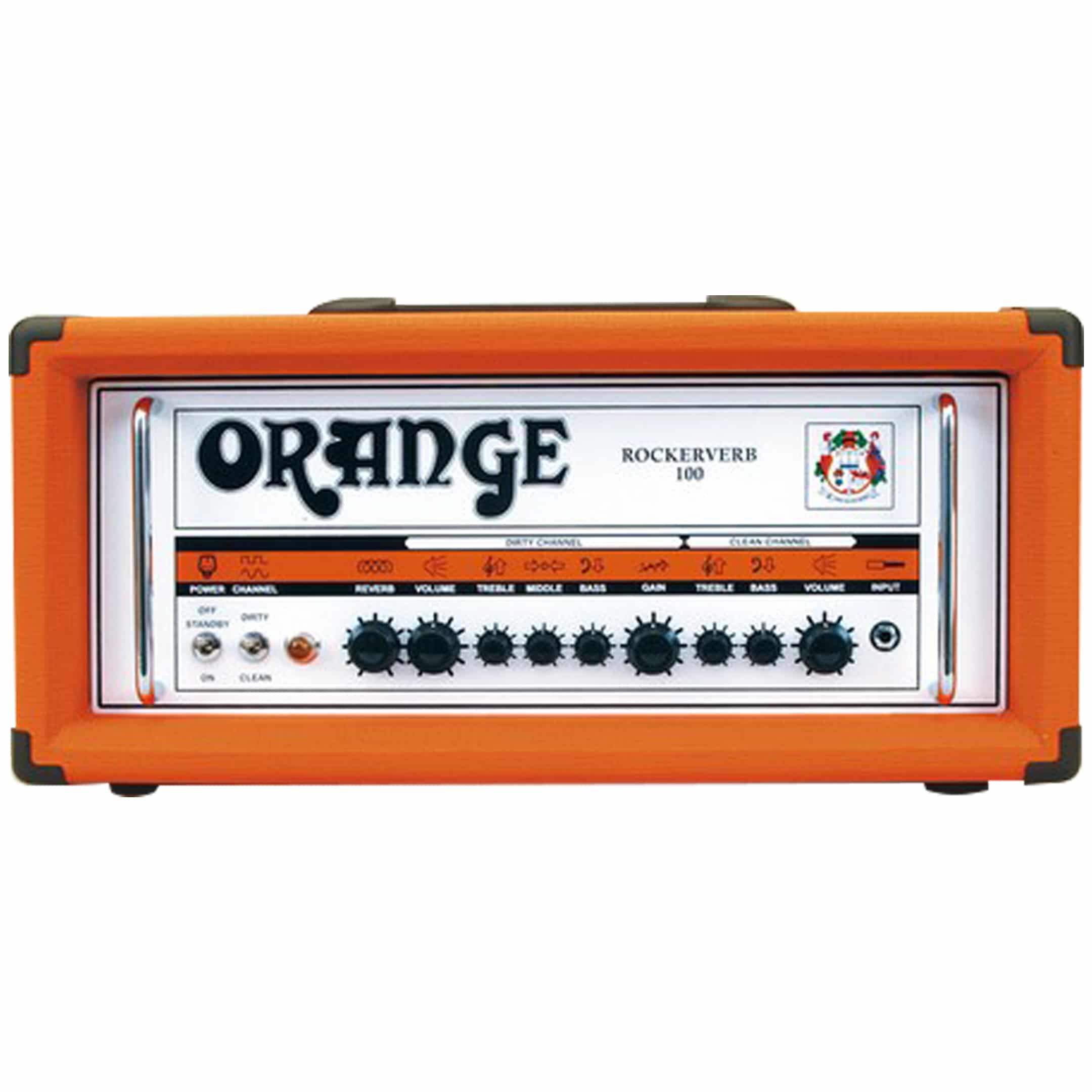 Orange Rockerverb 100 Amp Head Case